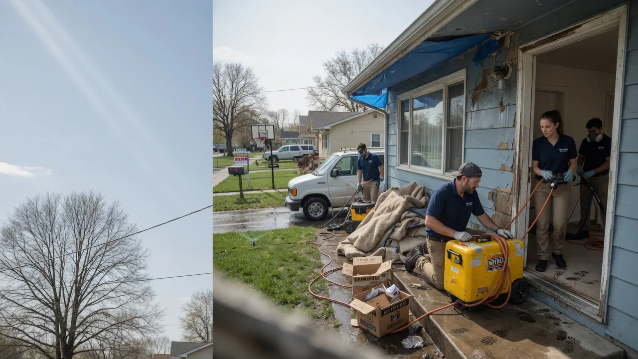 Basement Flood Cleanup in Rutland, ND near me